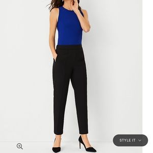 Ann Taylor Black Ankle Pant- NWT